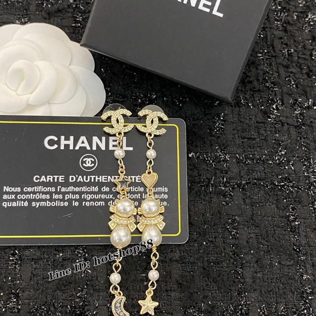 Chanel專櫃新款飾品 香奈兒耳釘長款耳環 zgb1097